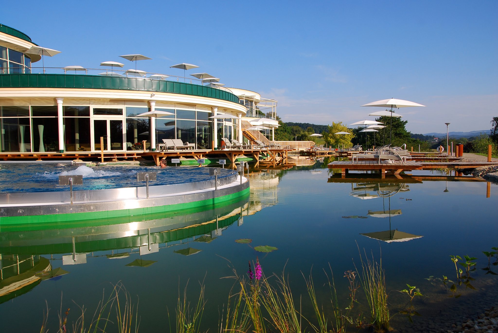 Gewinnspiel Bio Naturbadeteich ©AVITA Resort - Gewinnspiel