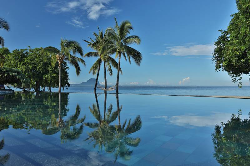 Infinity Pool reduce - Naturparadies Mauritius