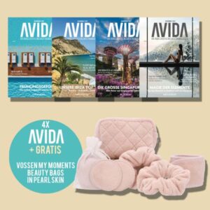 avida.fb_1225vossenpearl1080x1080pix reduce AVIDA ABO / 4-Ausgaben im Jahr / Promotion Vossen MY MOMENTS Beauty Bags / Farbe Pearl skin