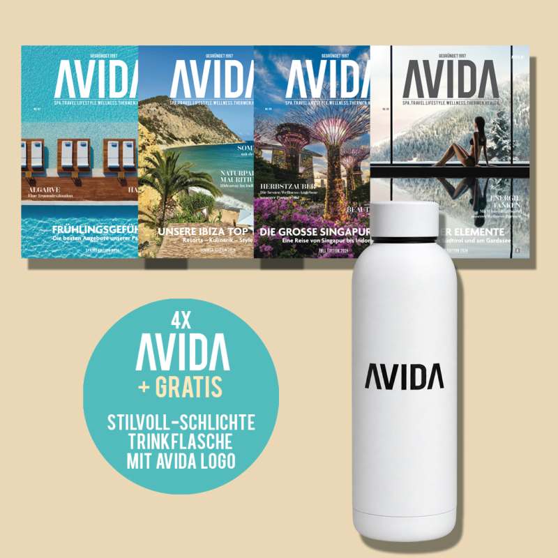 AVIDA ABO / 4-Ausgaben im Jahr / Promotion AVIDA Trinkflasche avida.fb 0826.flasche1080x1080pix reduce - AVIDA ABO / 4-Ausgaben im Jahr / Promotion AVIDA Trinkflasche