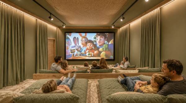 10. Kino &copy; KI generiertes Rendering reduce - H&ouml;flehner Naturresort - Ein neues Kapitel beginnt &ndash; zwei einzigartige Urlaubswelten unter einem Dach